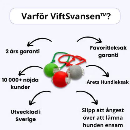 ViftSvansen™ – Säker & Interaktiv Hundleksak